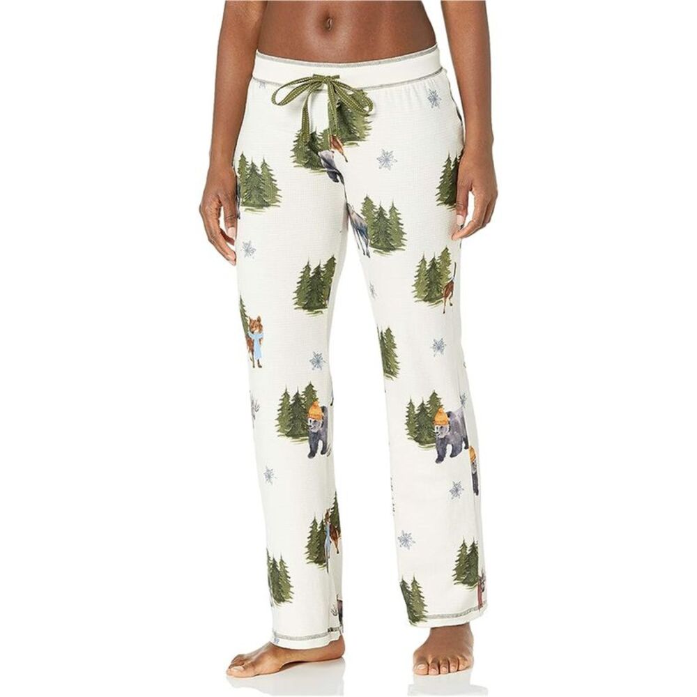 P.J. Salvage Womens Bears, Moose, And Trees Pajama Lounge Pants, NWT